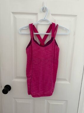 Tank with built in bra